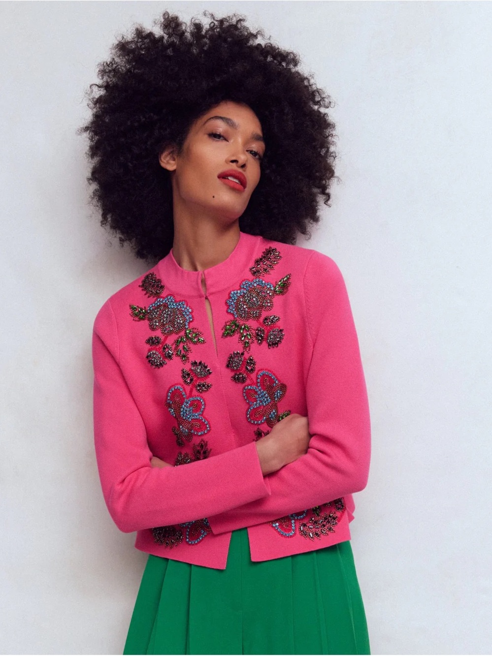 Elena Stand Neck Jacket